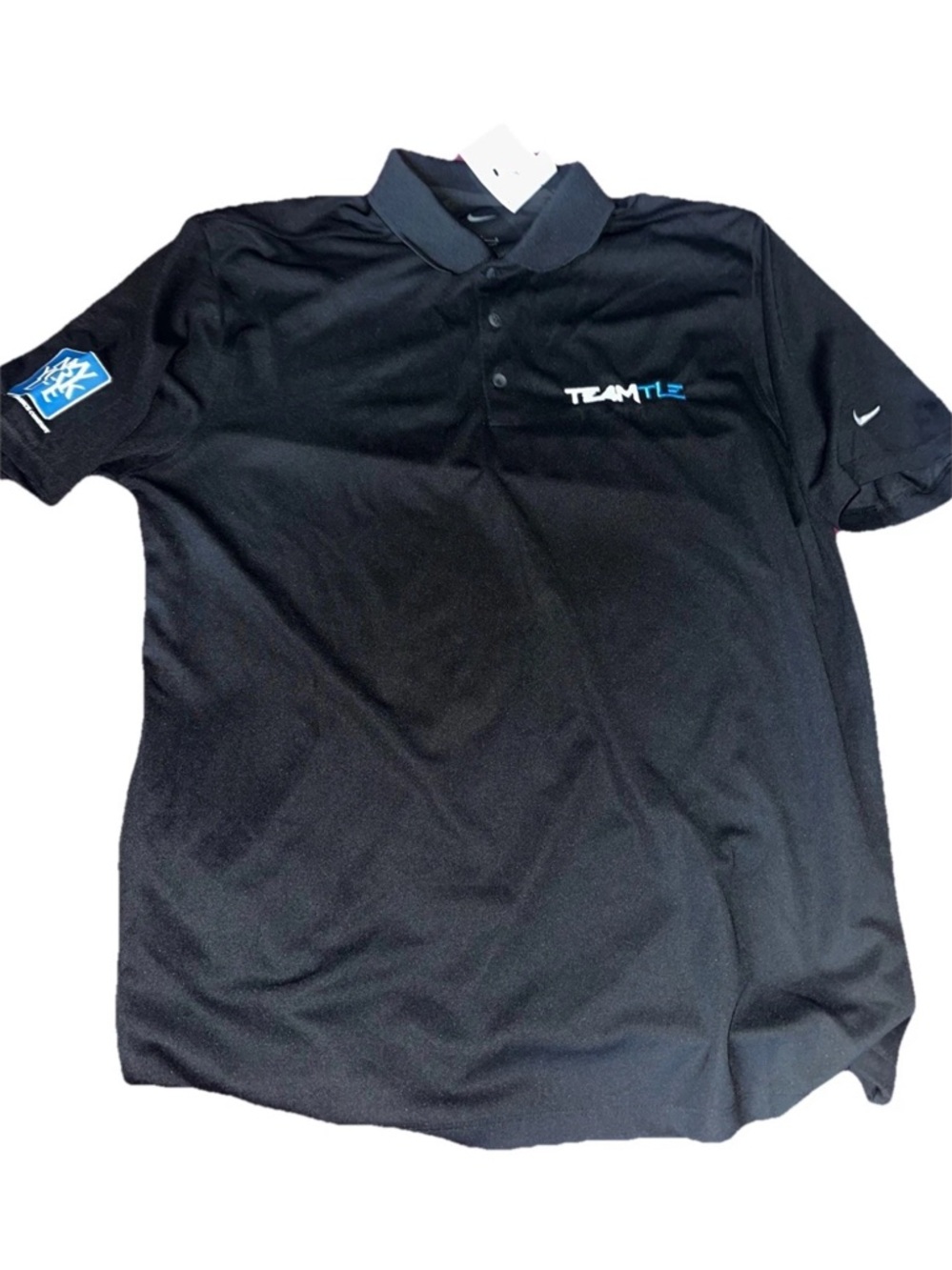 Nike Black Polo Shirt with Subtle Swoosh